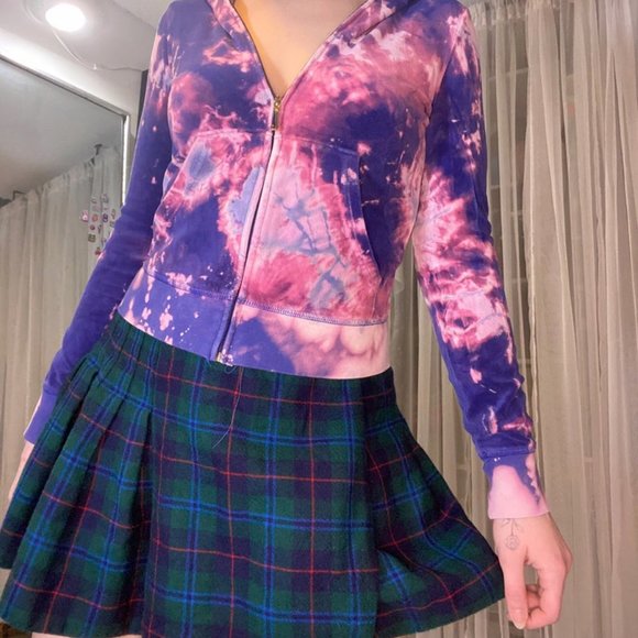 Juicy Reverse Dyed Zip Sweater - Picture 8 of 8